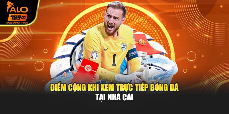 Điểm cộng khi xem trực tiếp bóng đá tại nhà cái