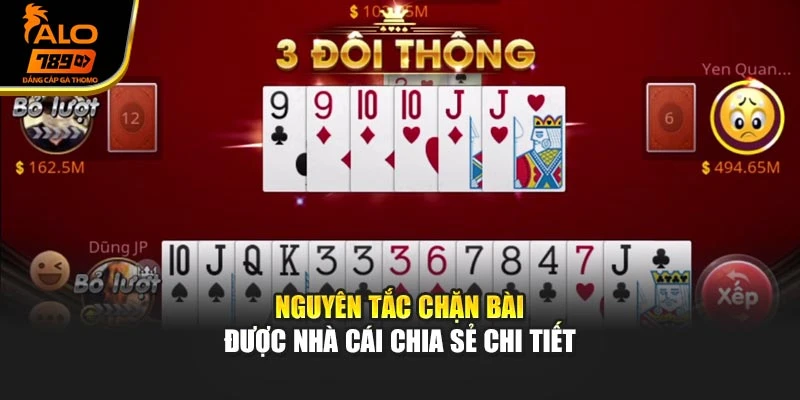 Nguyên tắc chặn bài được nhà cái chia sẻ chi tiết